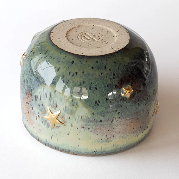 Altın Ay ve Yıldızlı Stoneware Kupa - mug - 08
